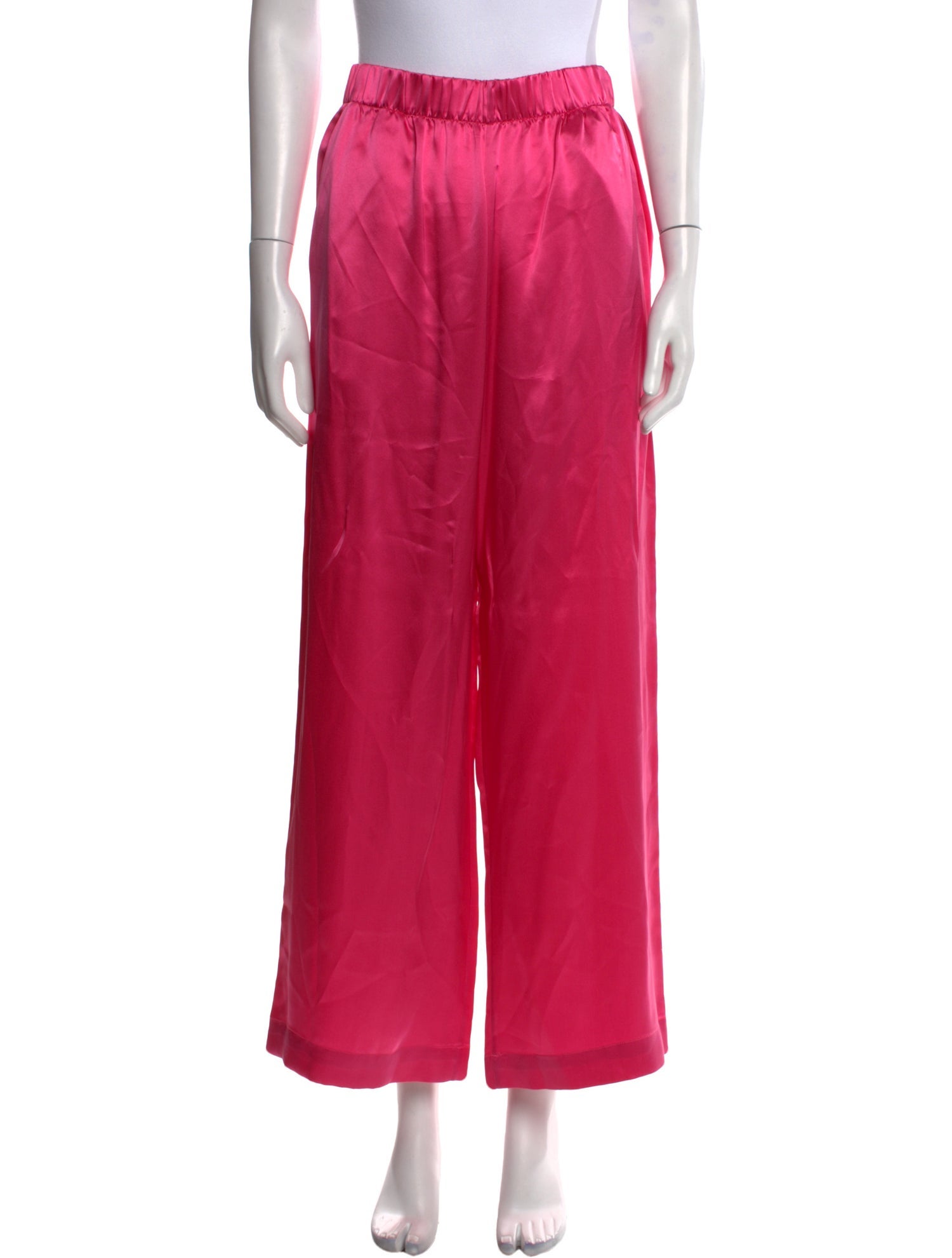 Sablyn Silk Wide Leg Pants