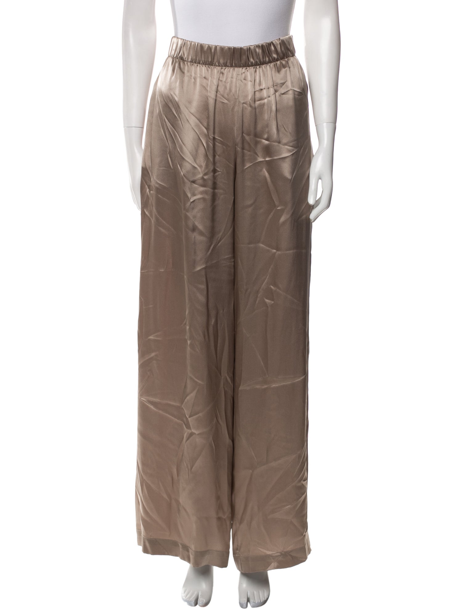 Sablyn Silk Wide Leg Pants