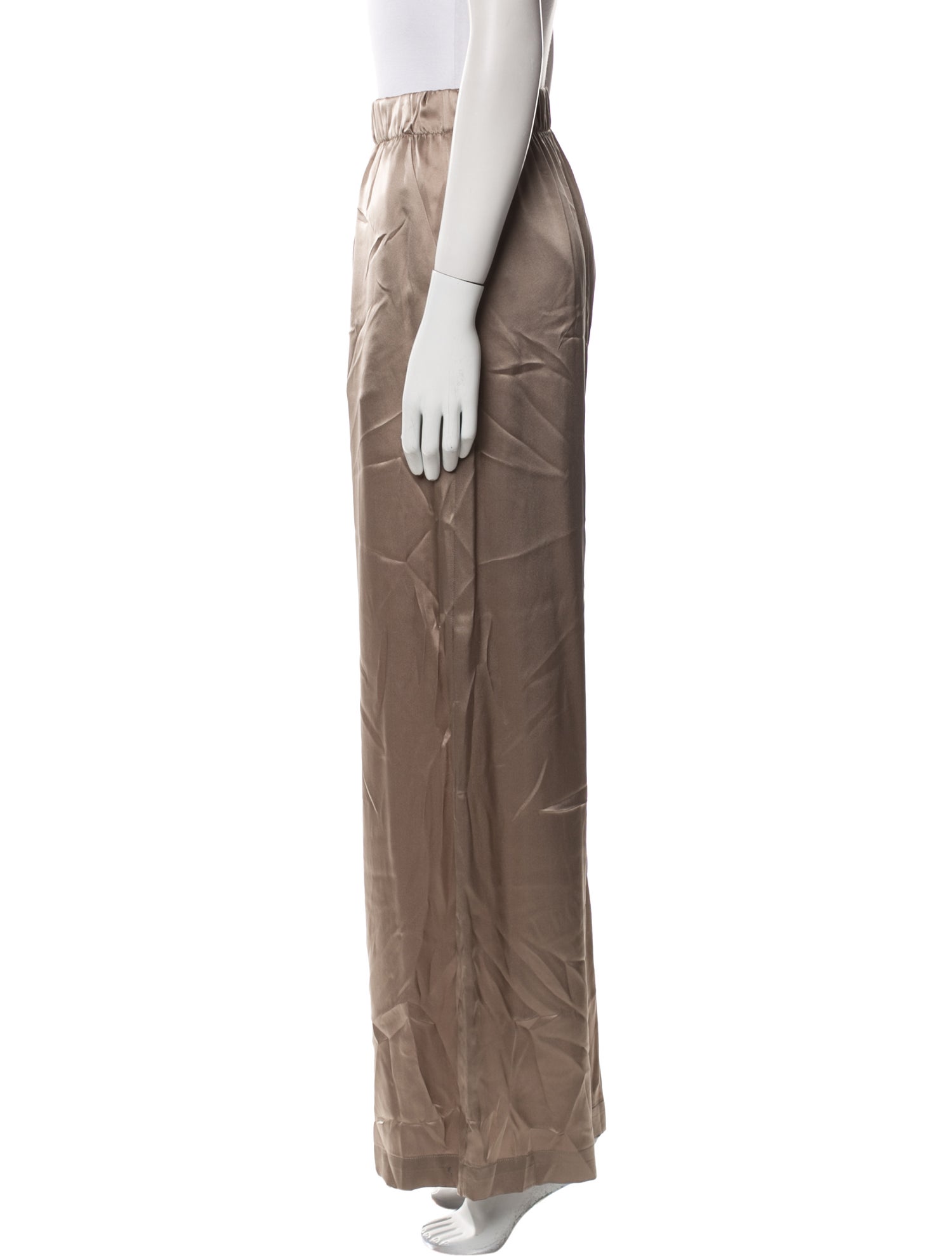 Sablyn Silk Wide Leg Pants