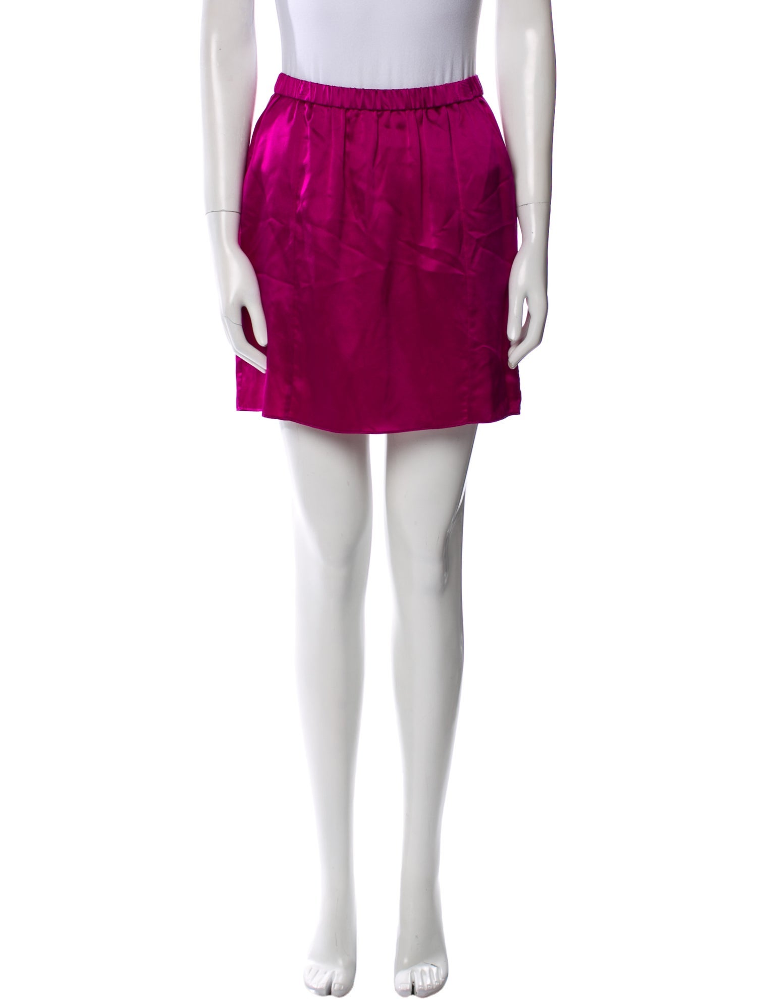 Sablyn Silk Mini Skirt