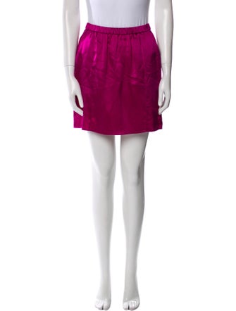 Sablyn Silk Mini Skirt