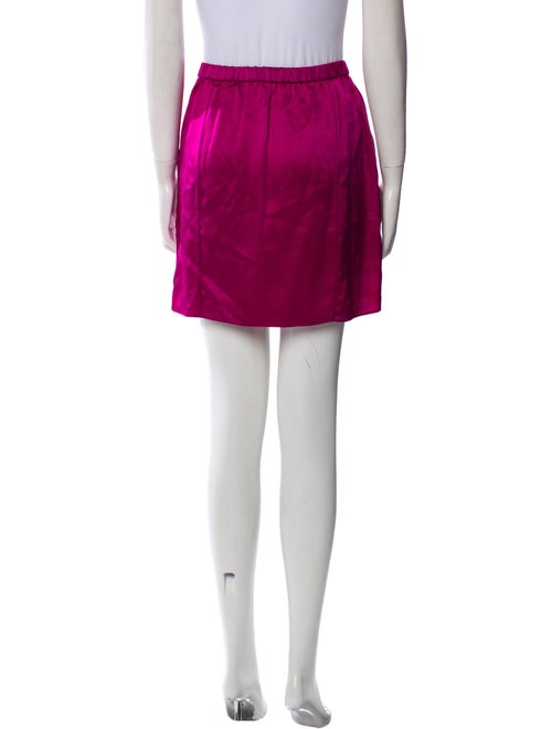 Sablyn Silk Mini Skirt