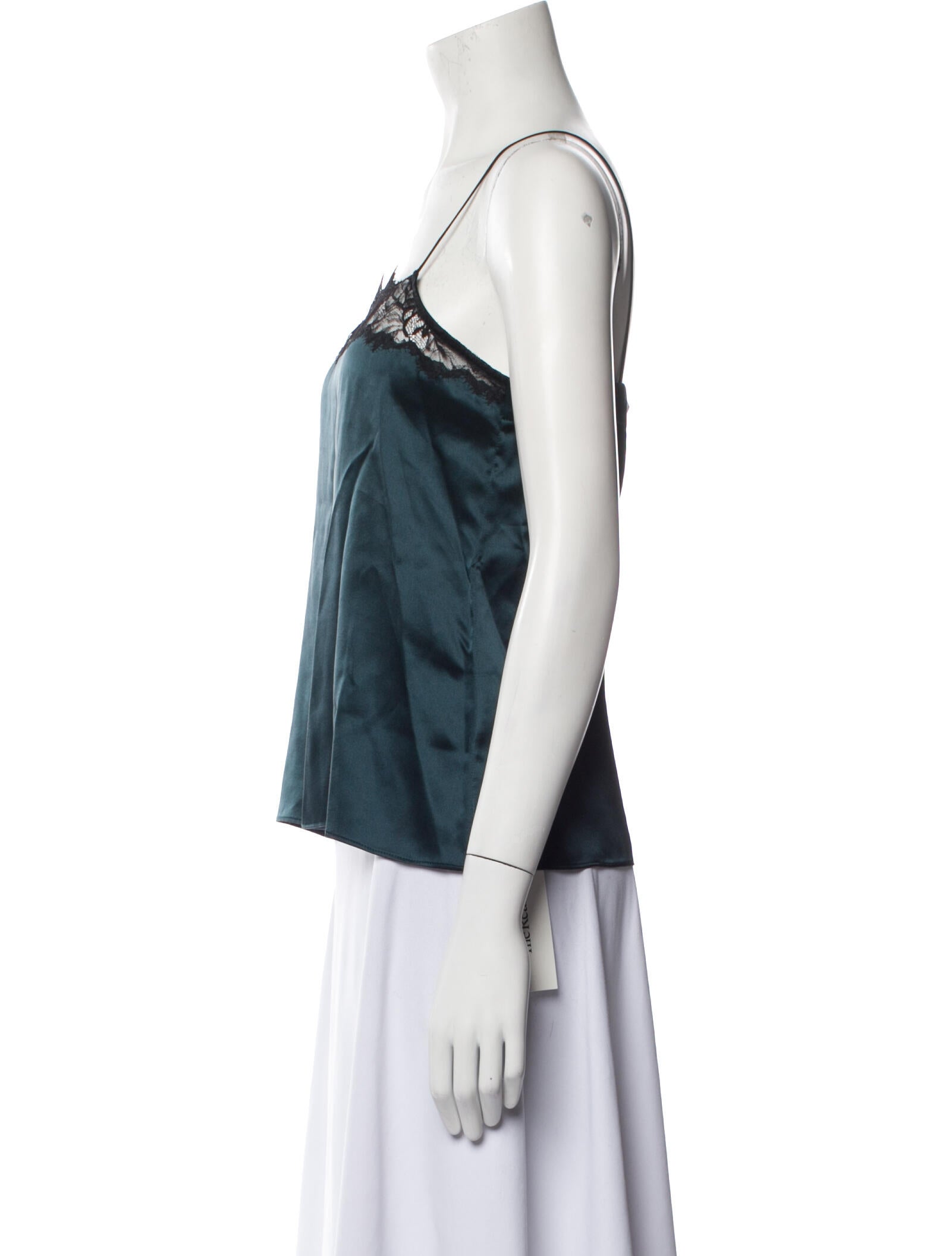 Sablyn Silk Square Neckline Top