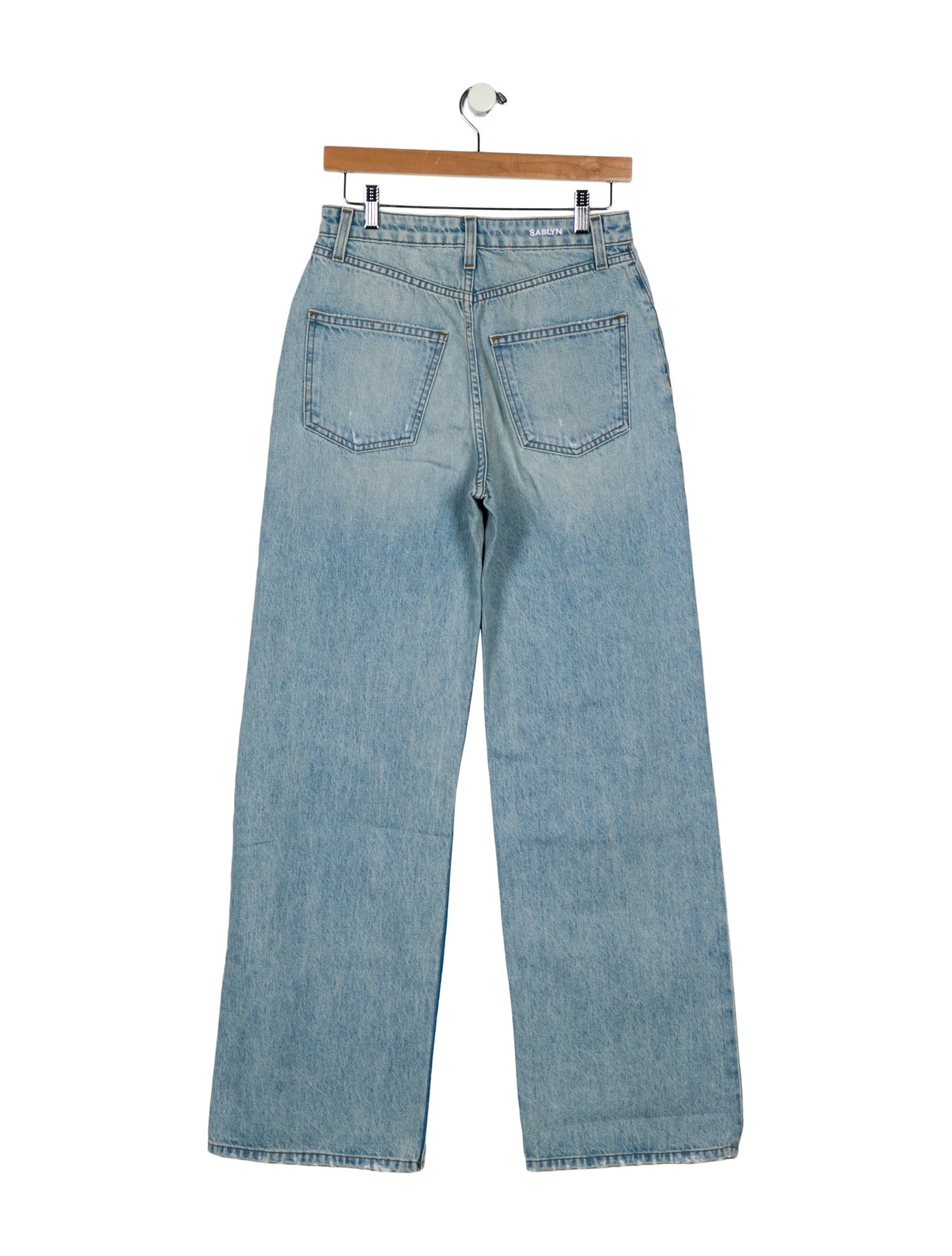 Sablyn High-Rise Wide Leg Jeans