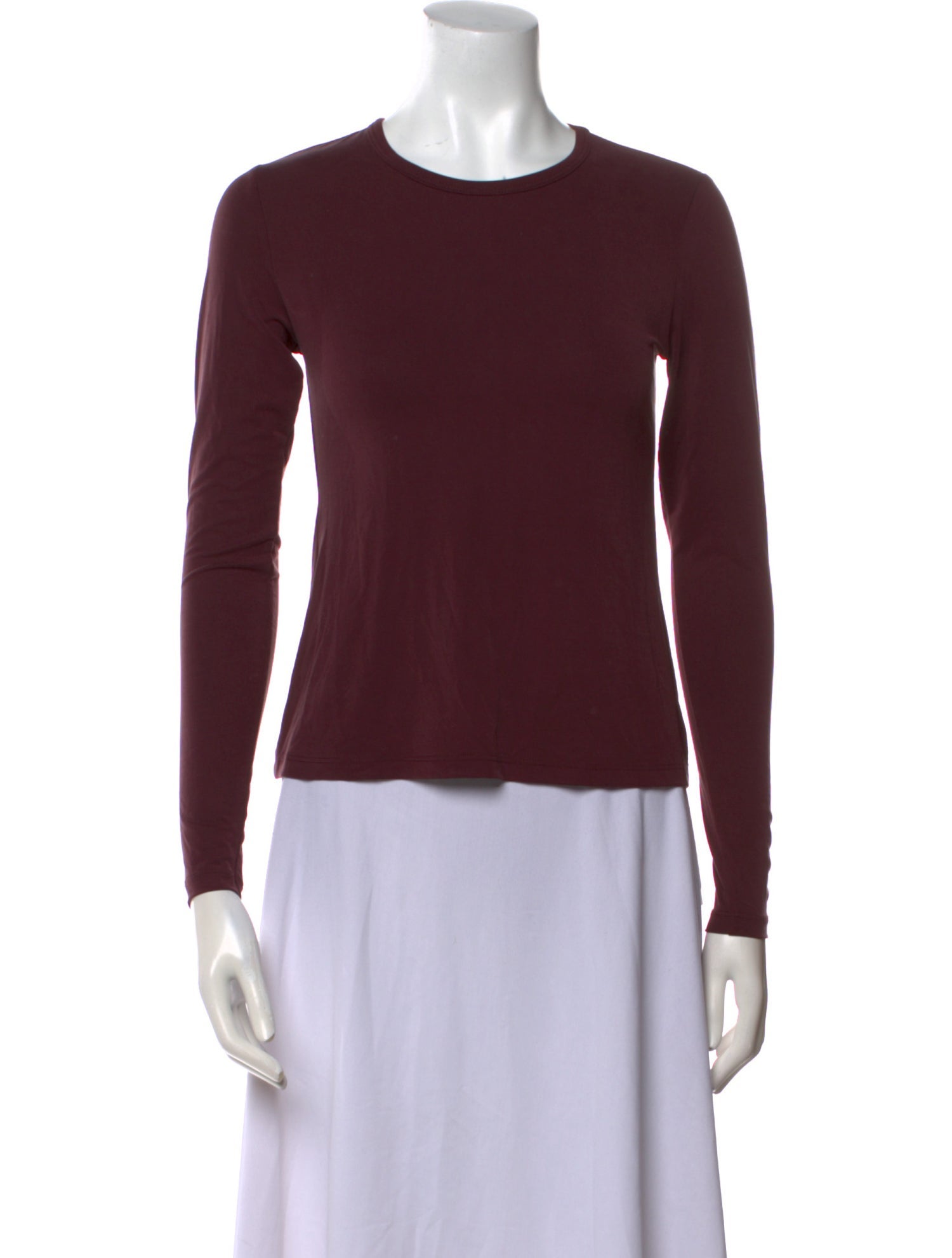 Sablyn Crew Neck Long Sleeve Top