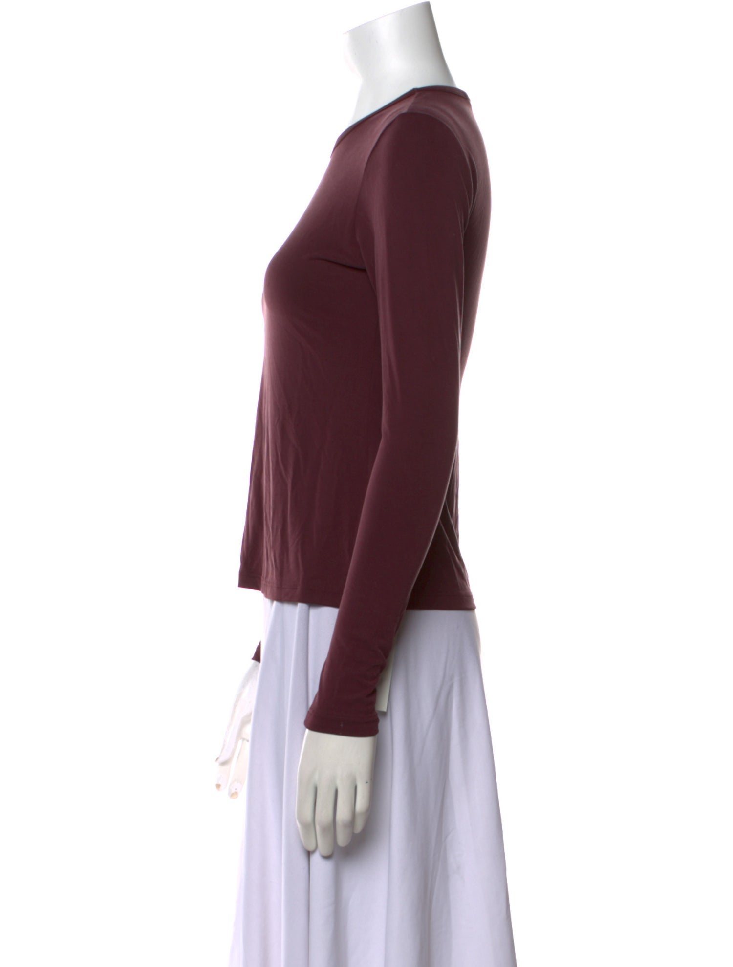 Sablyn Crew Neck Long Sleeve Top