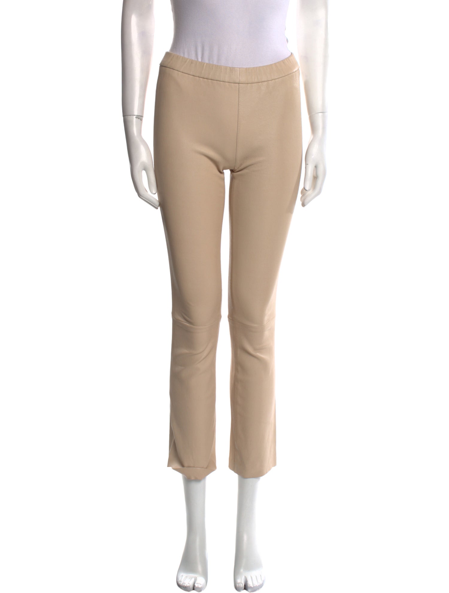 Sablyn Leather Straight Leg Pants