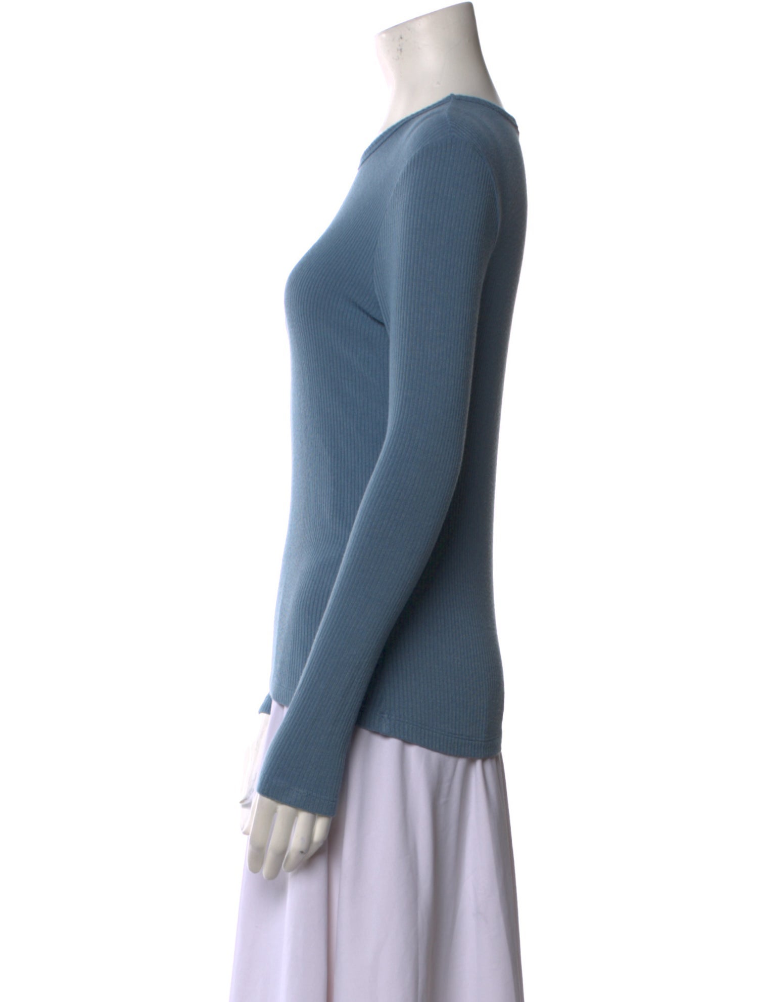 Sablyn Crew Neck Long Sleeve Top