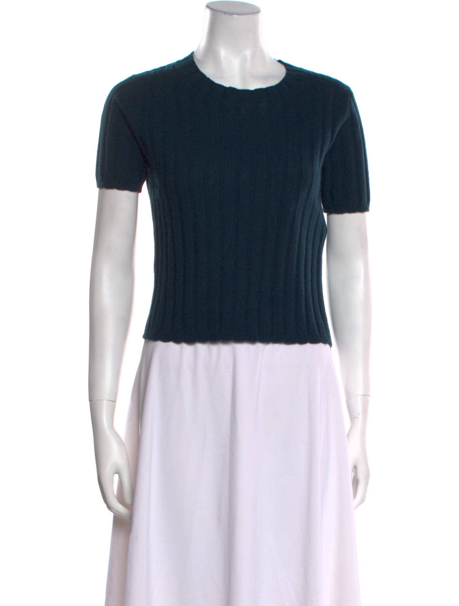 Sablyn Cashmere Crew Neck T-Shirt