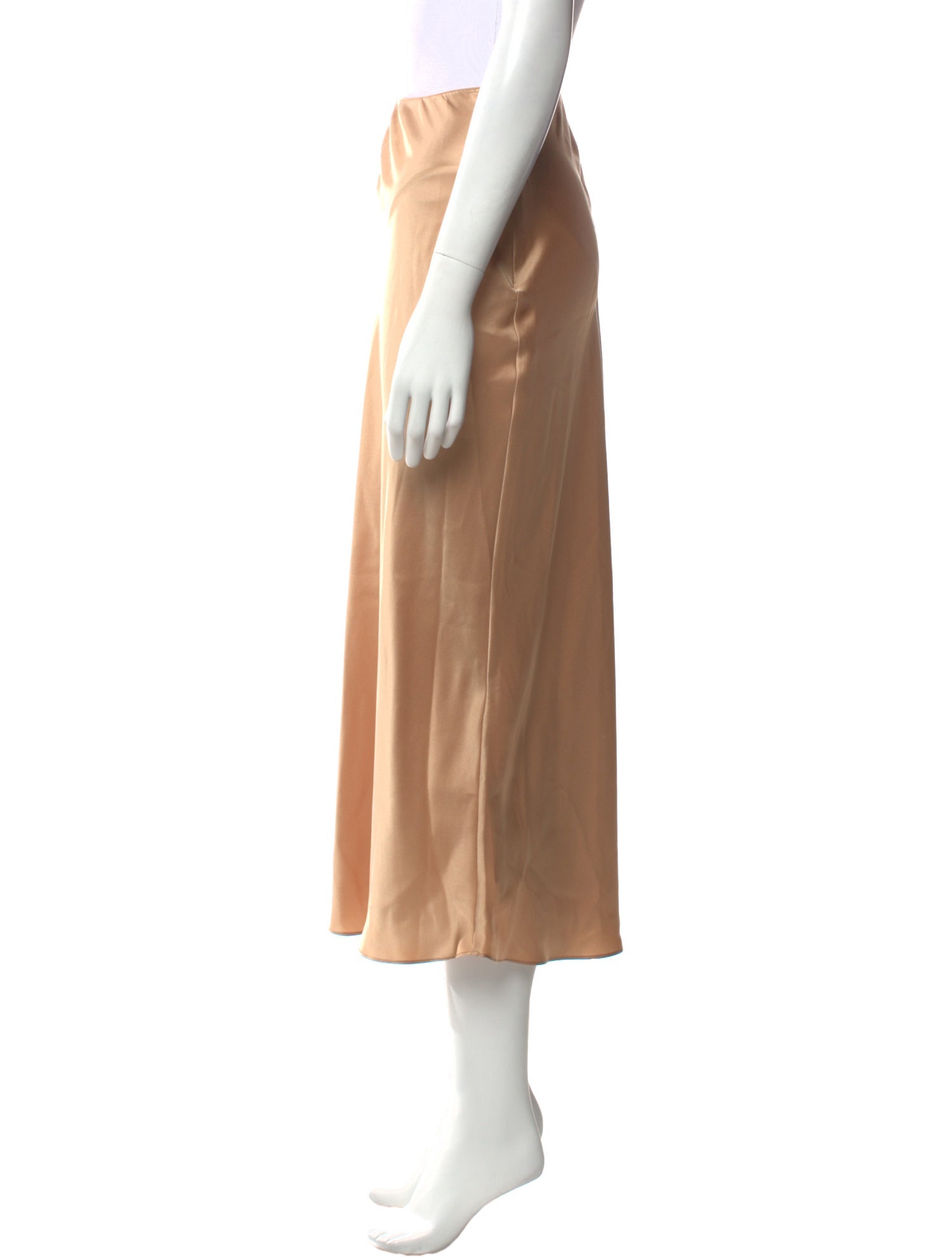 Sablyn Silk Midi Length Skirt