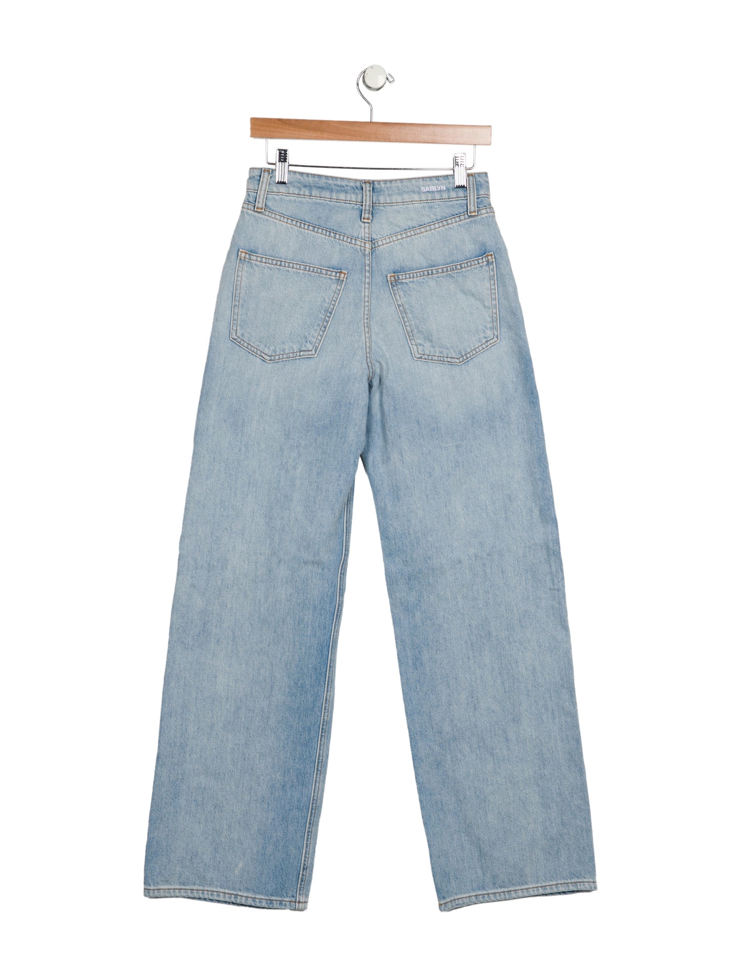 Sablyn High-Rise Wide Leg Jeans