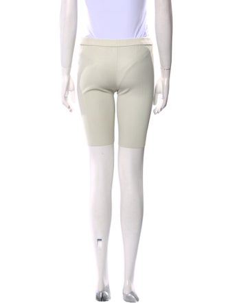 Sablyn Leather Knee-Length Shorts