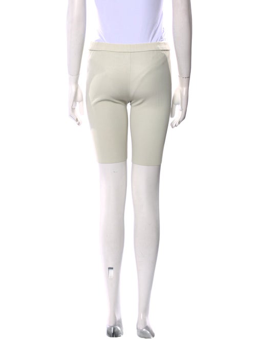 Sablyn Leather Knee-Length Shorts