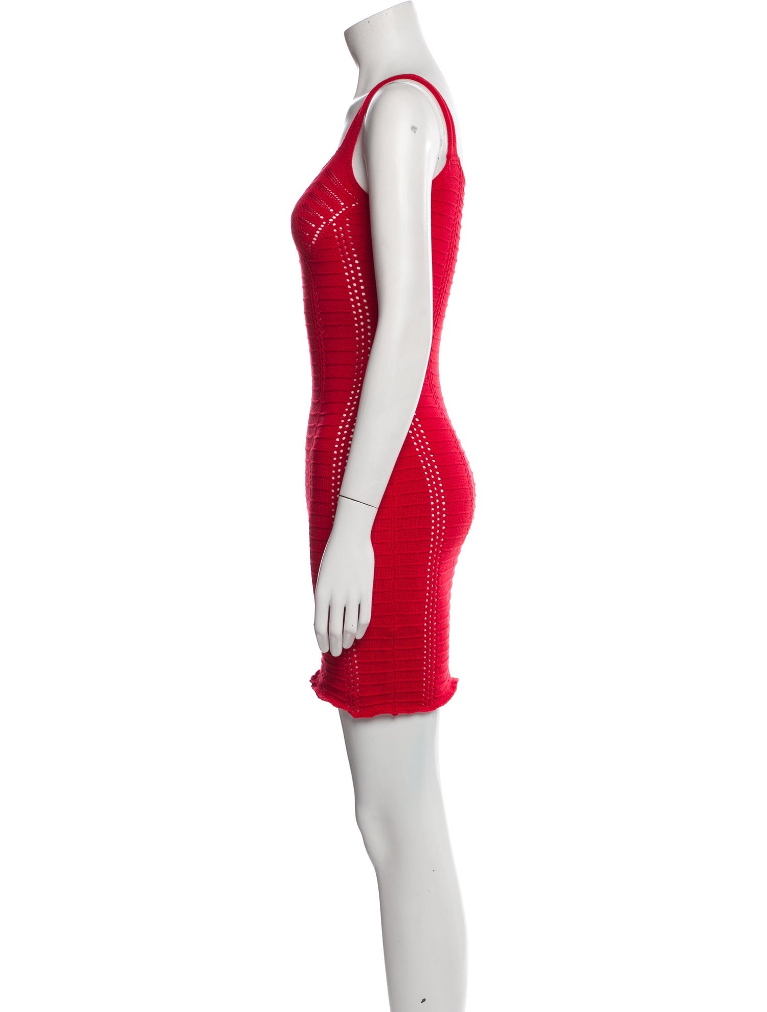 Sablyn Scoop Neck Mini Dress