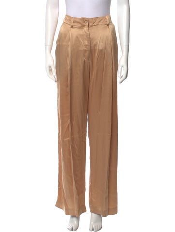 Sablyn Pants Silk Wide Leg S