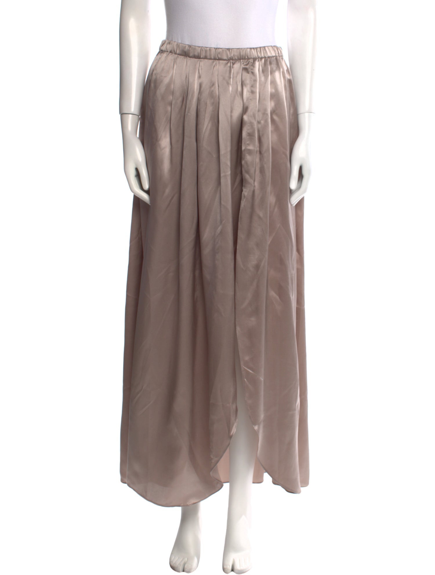 Sablyn Silk Midi Length Skirt