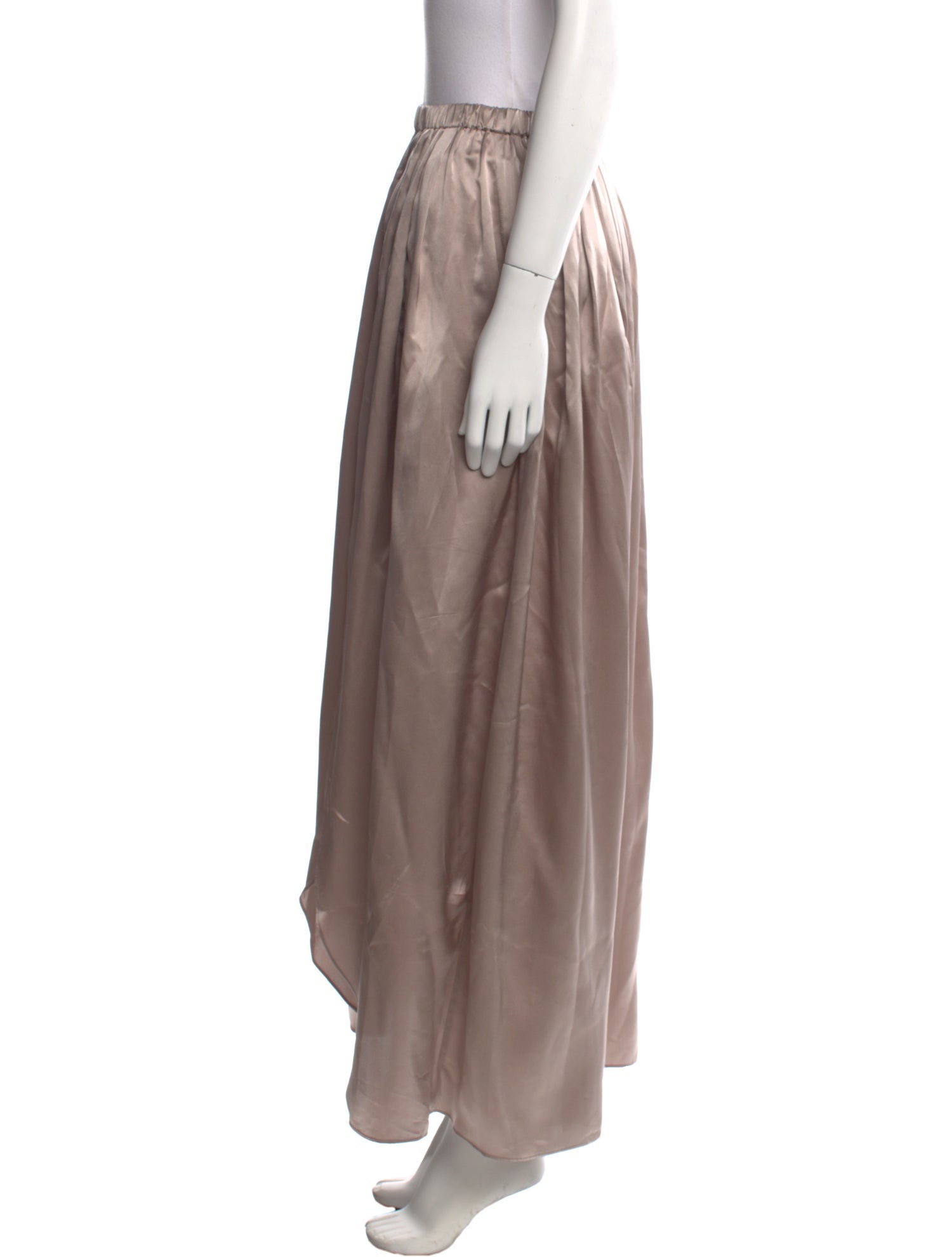 Sablyn Silk Midi Length Skirt