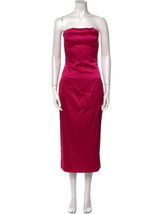 Sablyn Silk Midi Length Dress