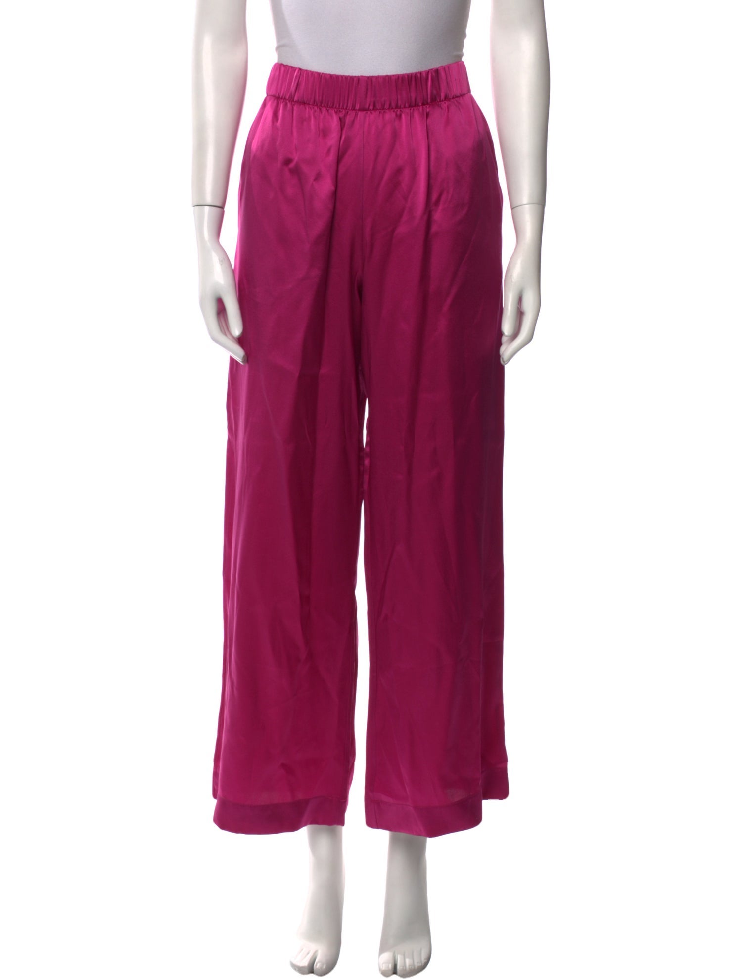 Sablyn Silk Wide Leg Pants