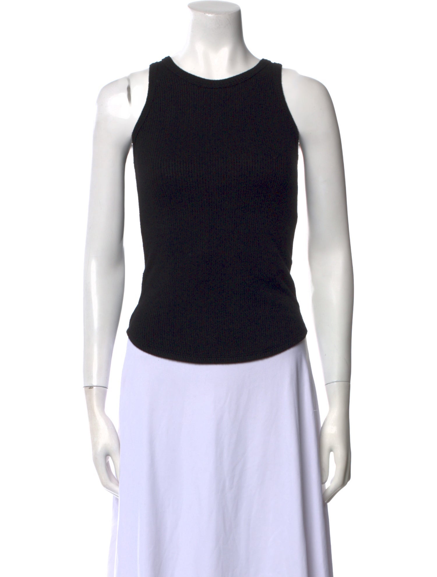 Sablyn Crew Neck Sleeveless Top