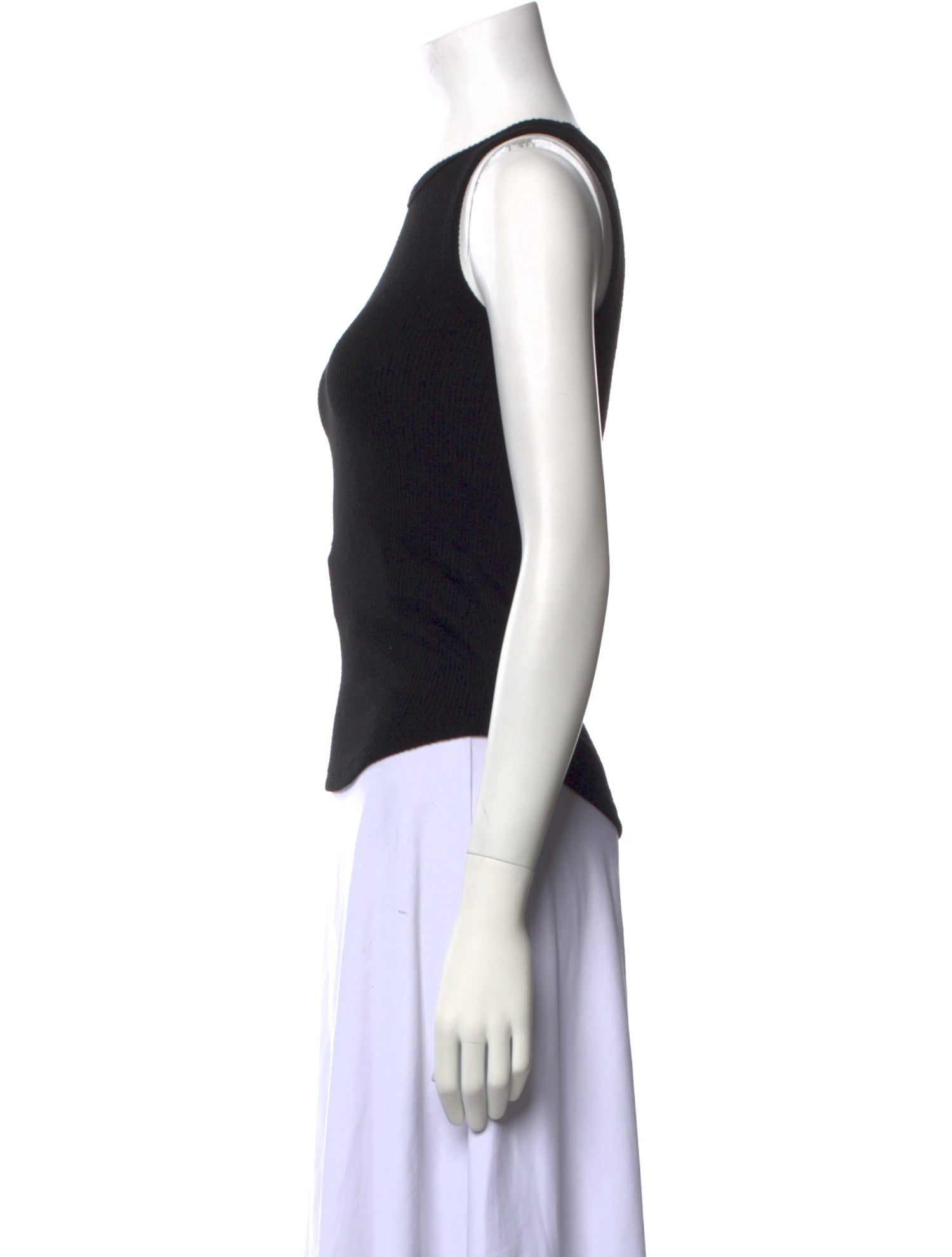 Sablyn Crew Neck Sleeveless Top