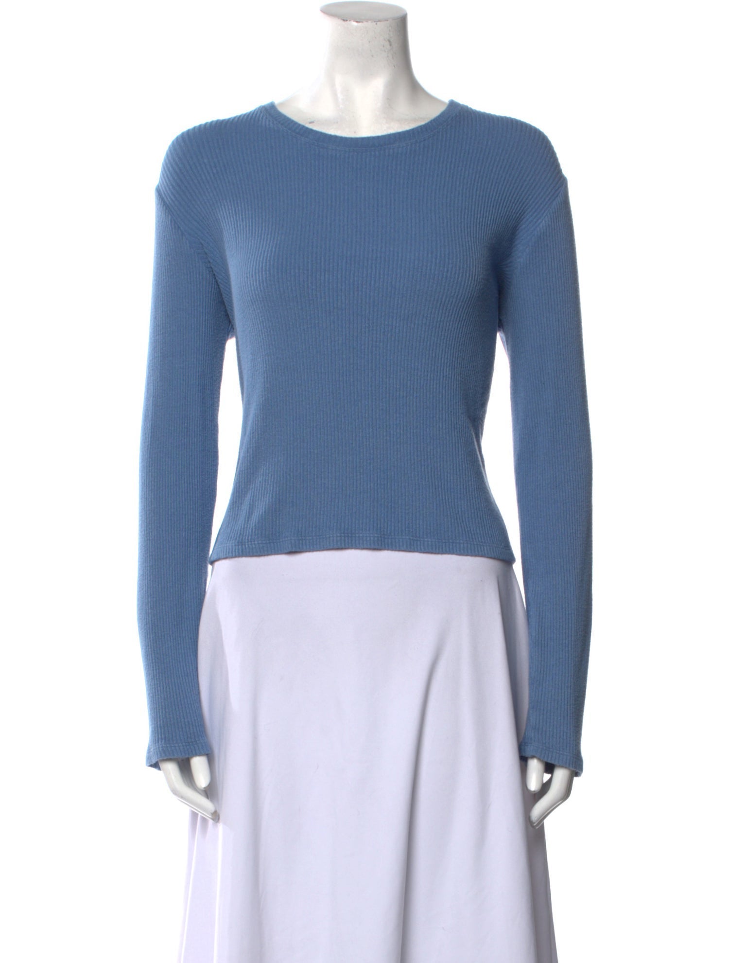 Sablyn Crew Neck Long Sleeve Top