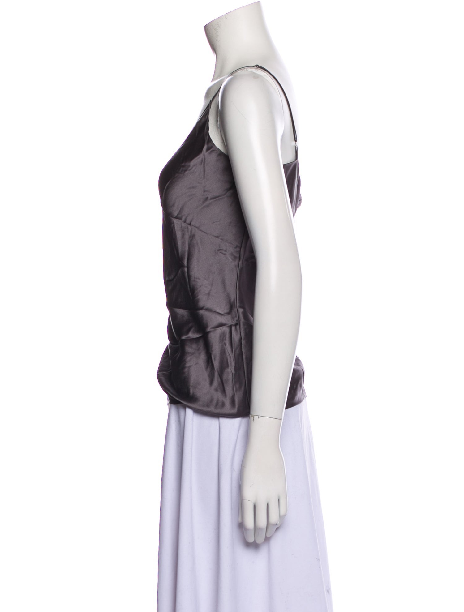 Sablyn Silk V-Neck Top