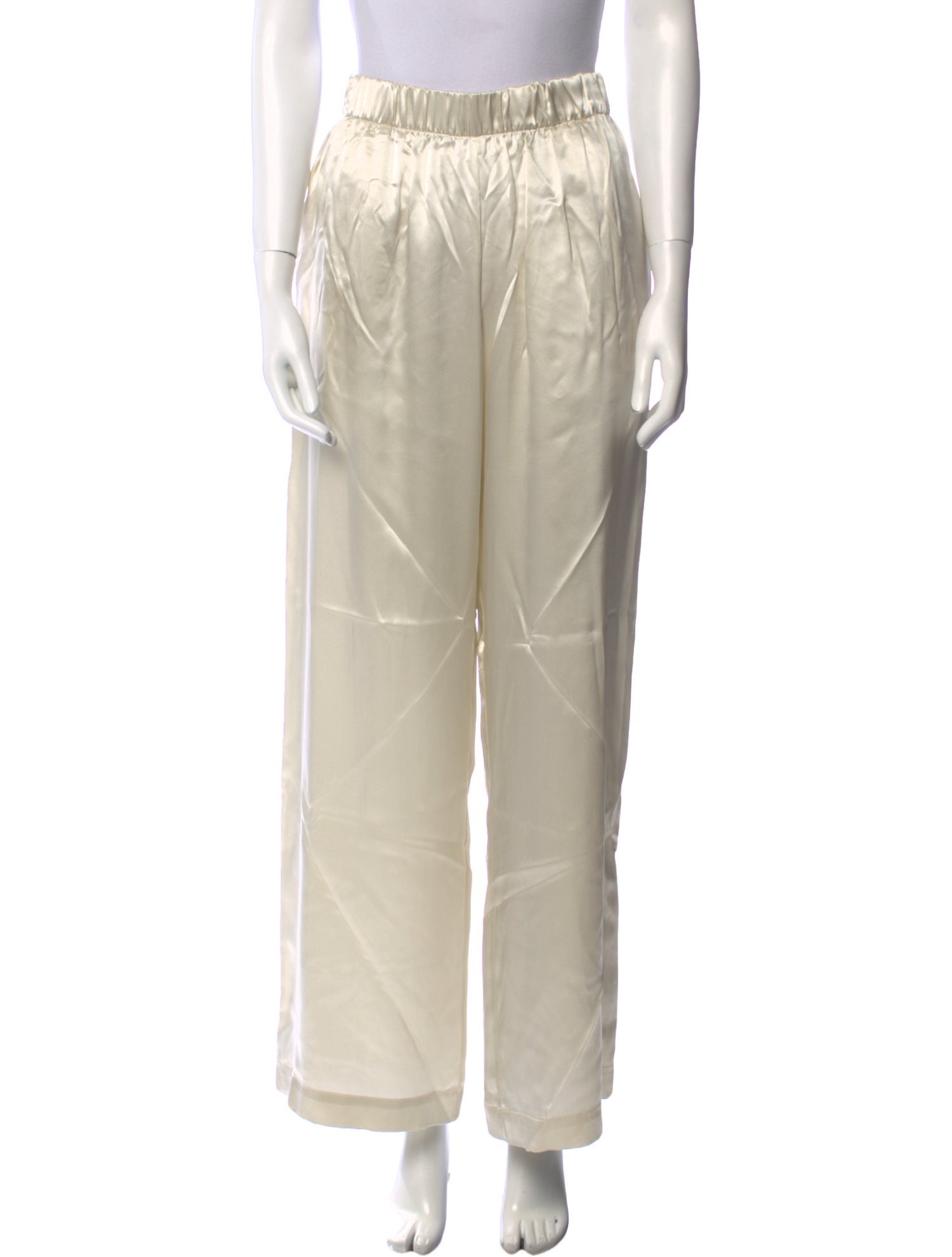 Sablyn Silk Wide Leg Pants