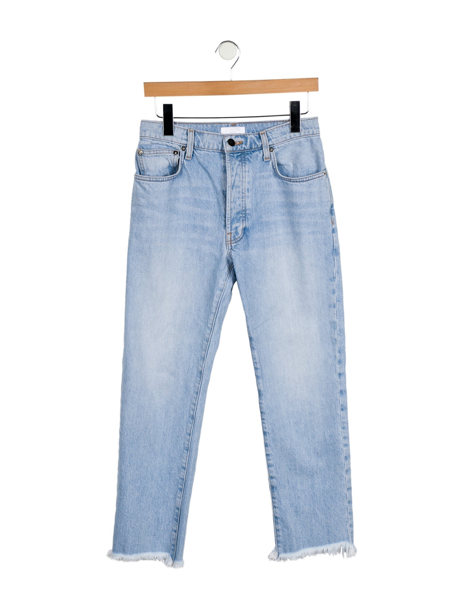 Sablyn Mid-Rise Straight Leg Jeans