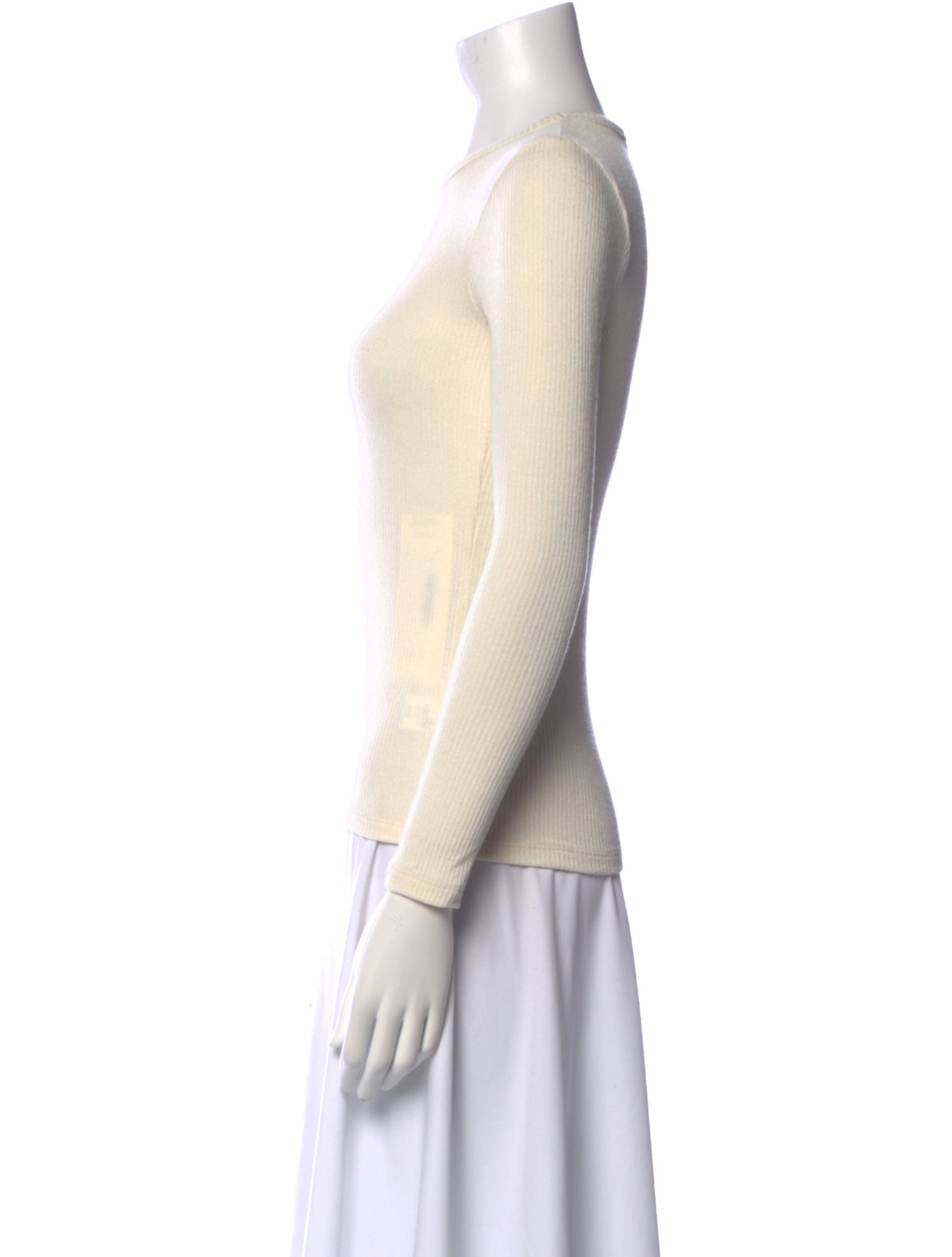 Sablyn Crew Neck Long Sleeve Top