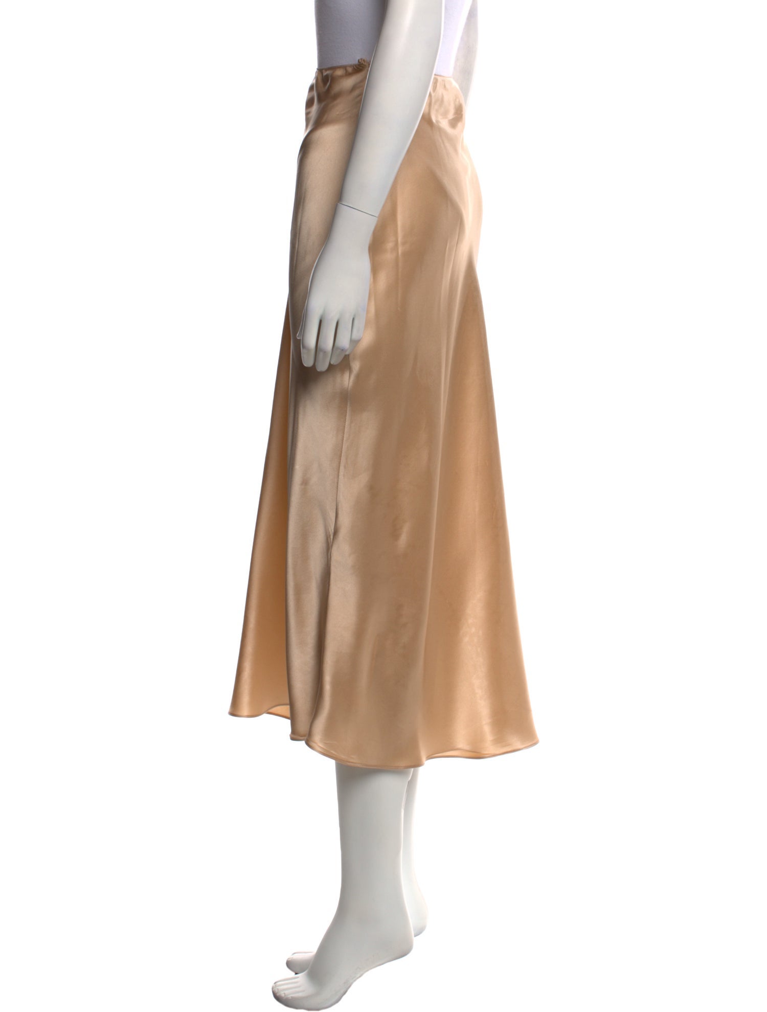 Sablyn Silk Midi Length Skirt