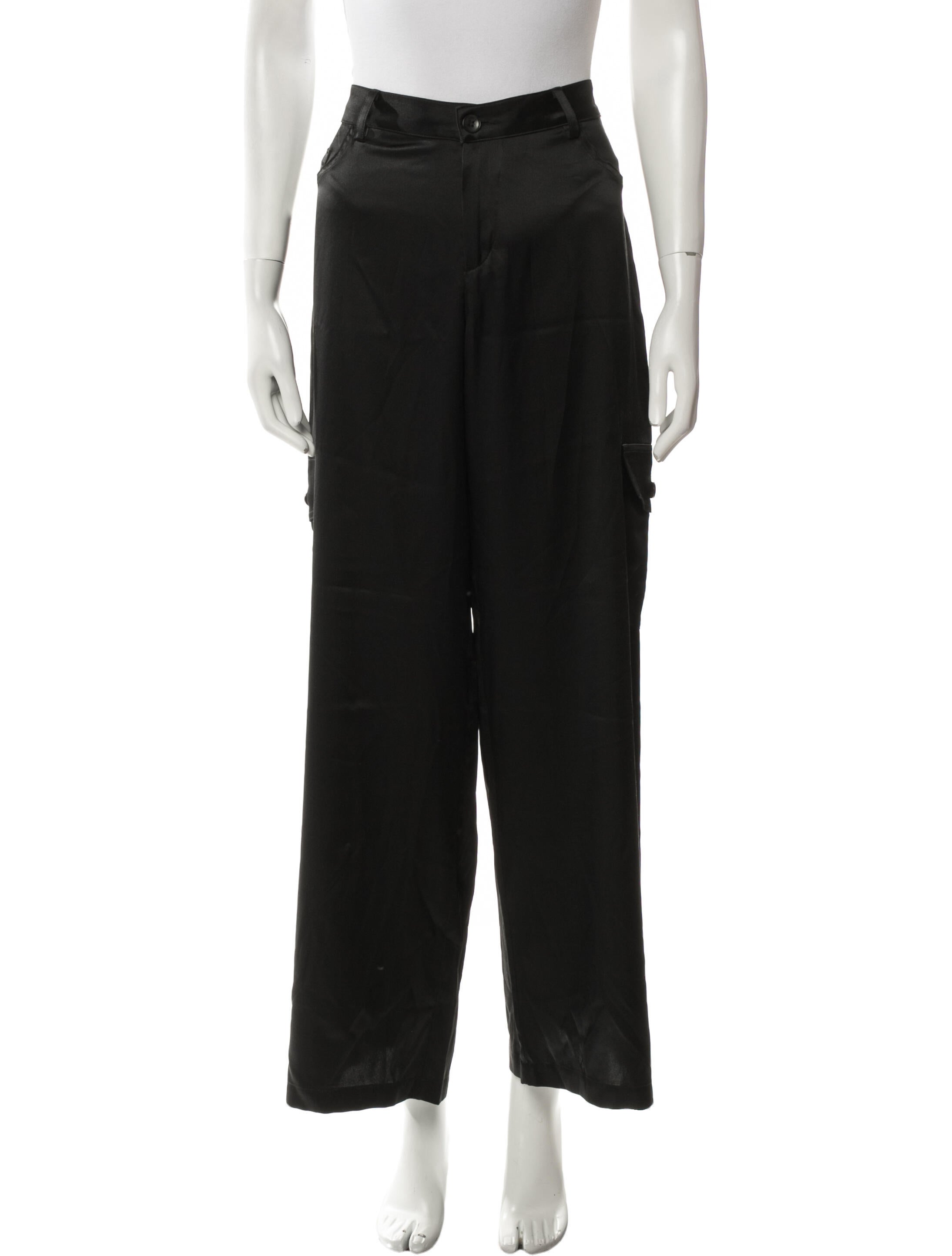 Sablyn Silk Wide Leg Pants