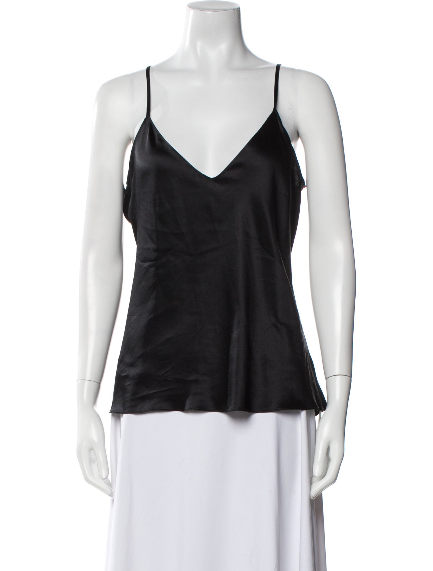 Sablyn Silk V-Neck Top