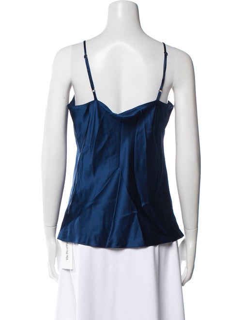 Sablyn Silk V-Neck Top