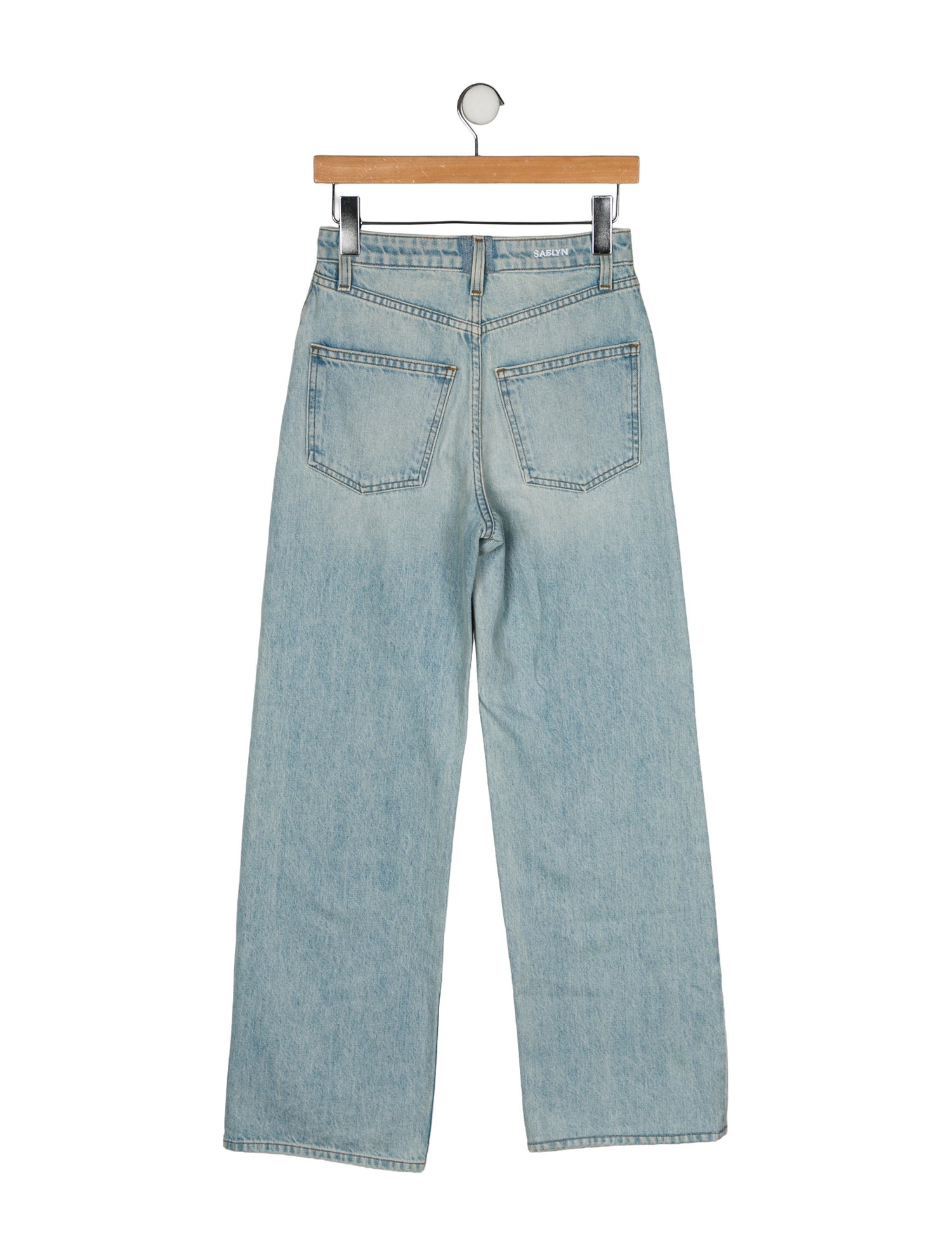 Sablyn High-Rise Wide Leg Jeans