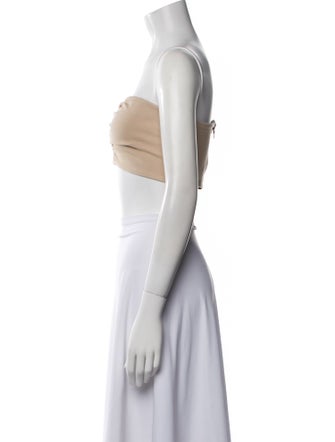 Sablyn Strapless Crop Top