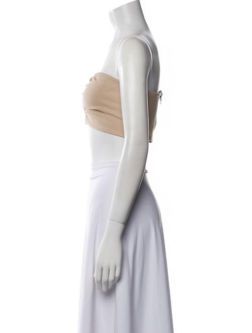 Sablyn Strapless Crop Top