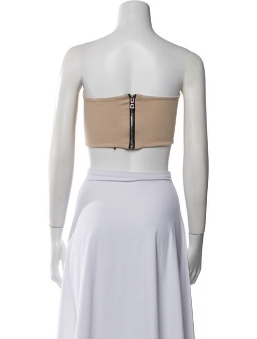 Sablyn Strapless Crop Top