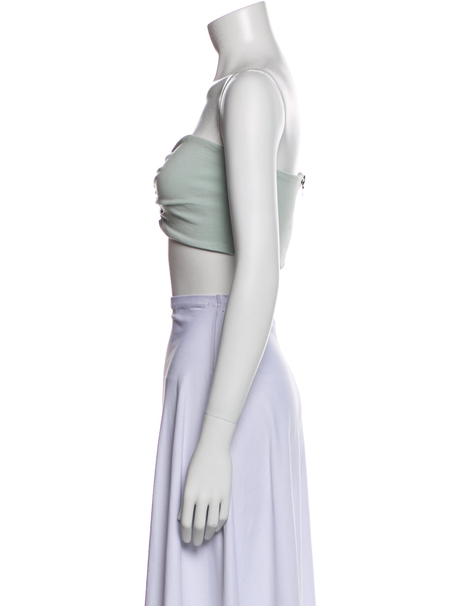 Sablyn Strapless Crop Top