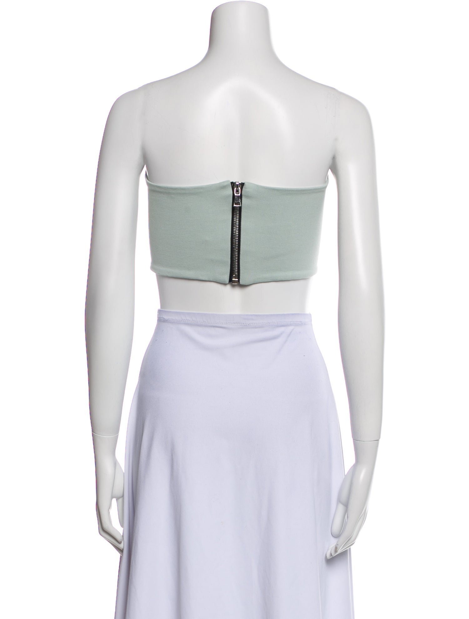 Sablyn Strapless Crop Top