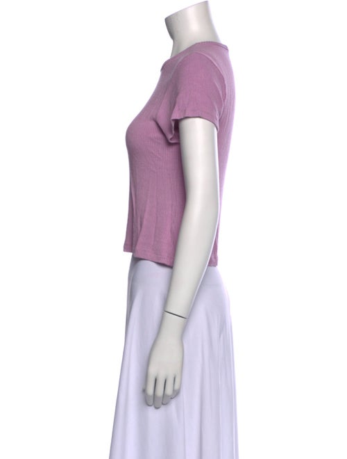 Sablyn Crew Neck Short Sleeve Crop Top