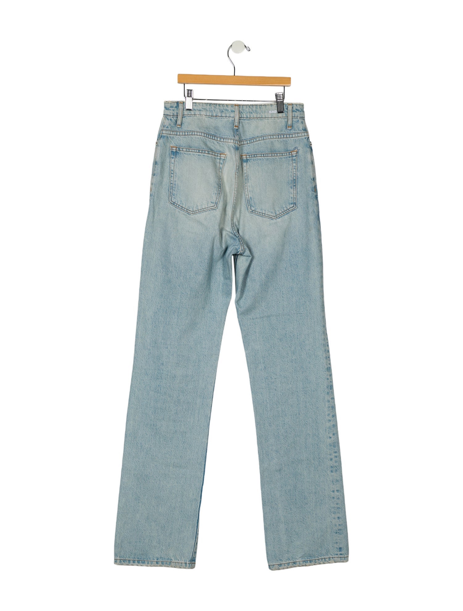 Sablyn High-Rise Straight Leg Jeans
