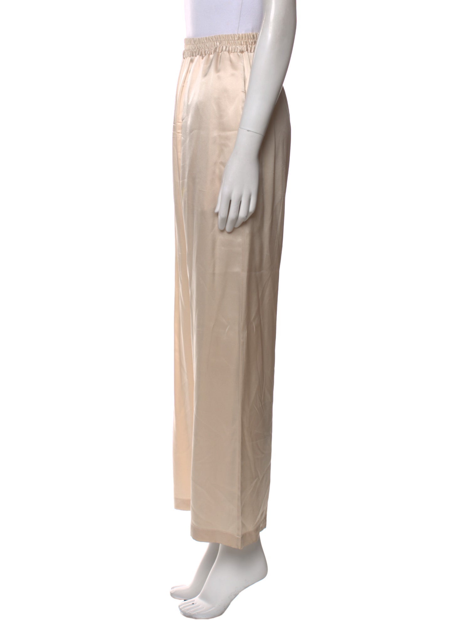 Sablyn Silk Wide Leg Pants