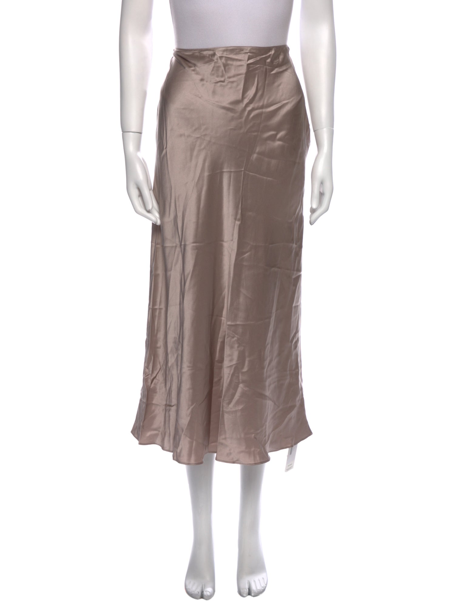 Sablyn Silk Midi Length Skirt