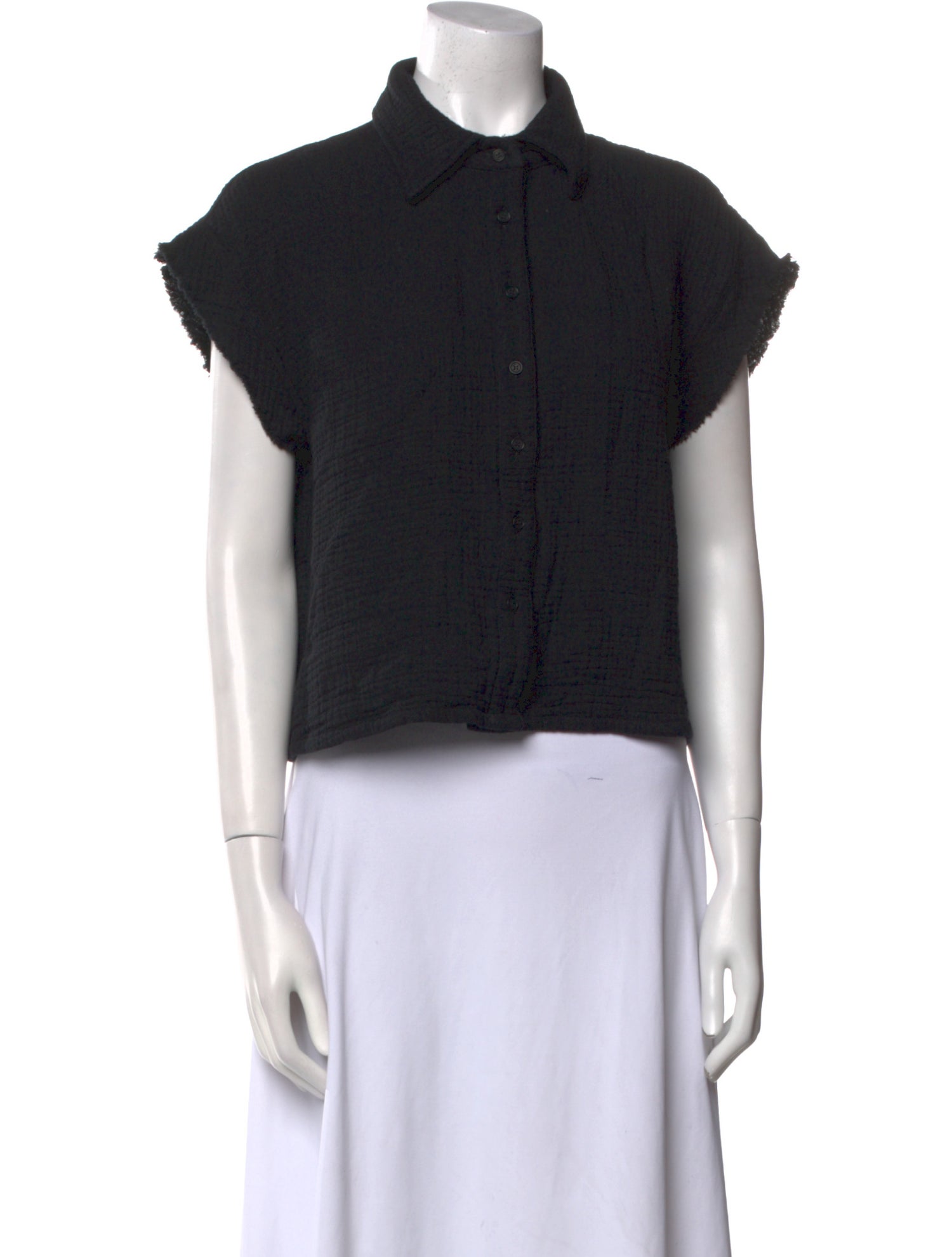 Sablyn Short Sleeve Crop Top