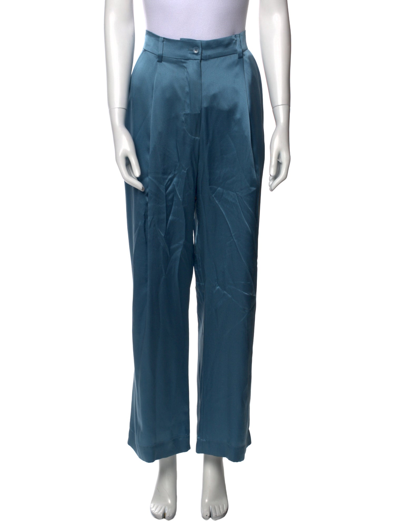 Sablyn Silk Wide Leg Pants