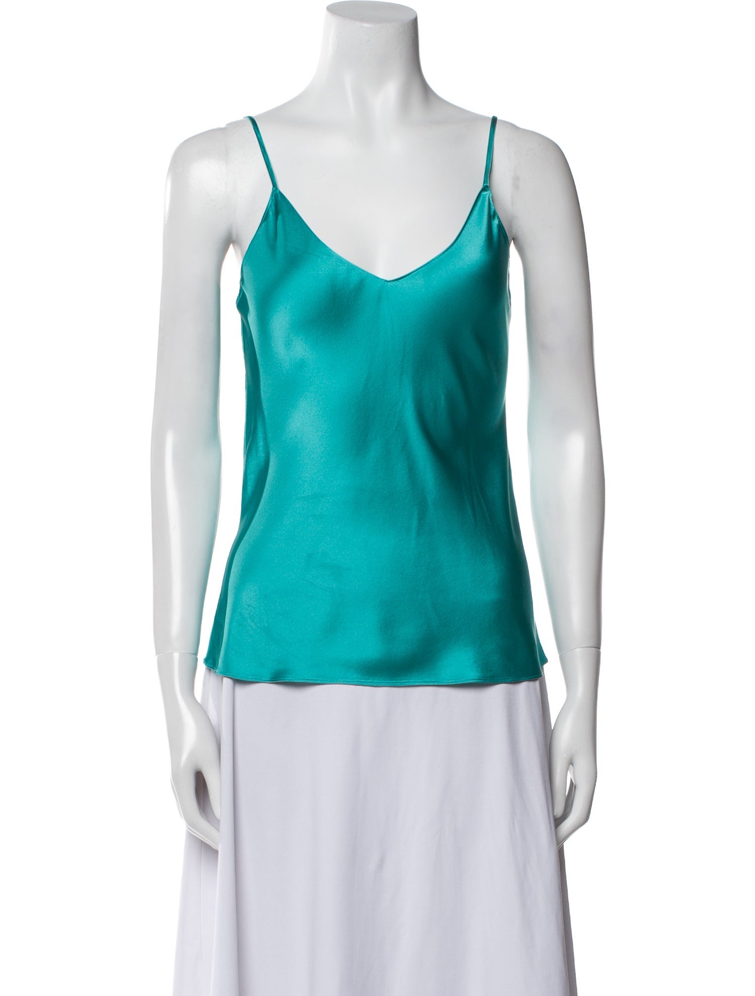 Sablyn Silk V-Neck Top