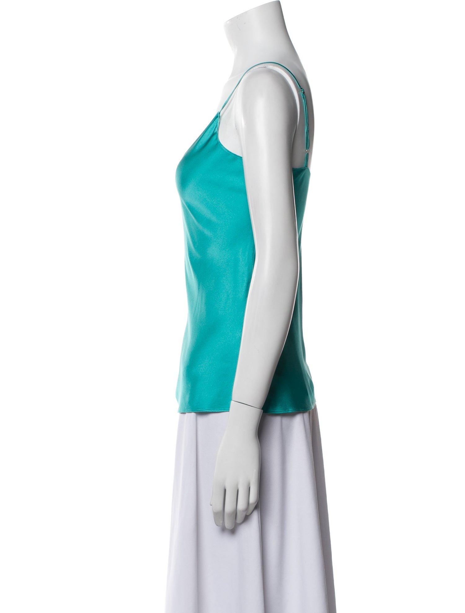 Sablyn Silk V-Neck Top