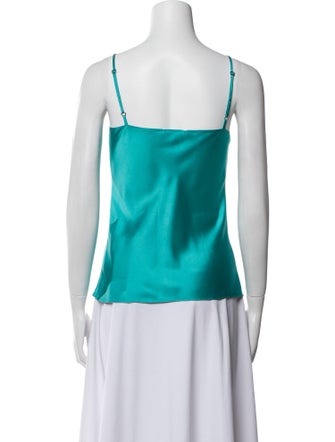 Sablyn Silk V-Neck Top