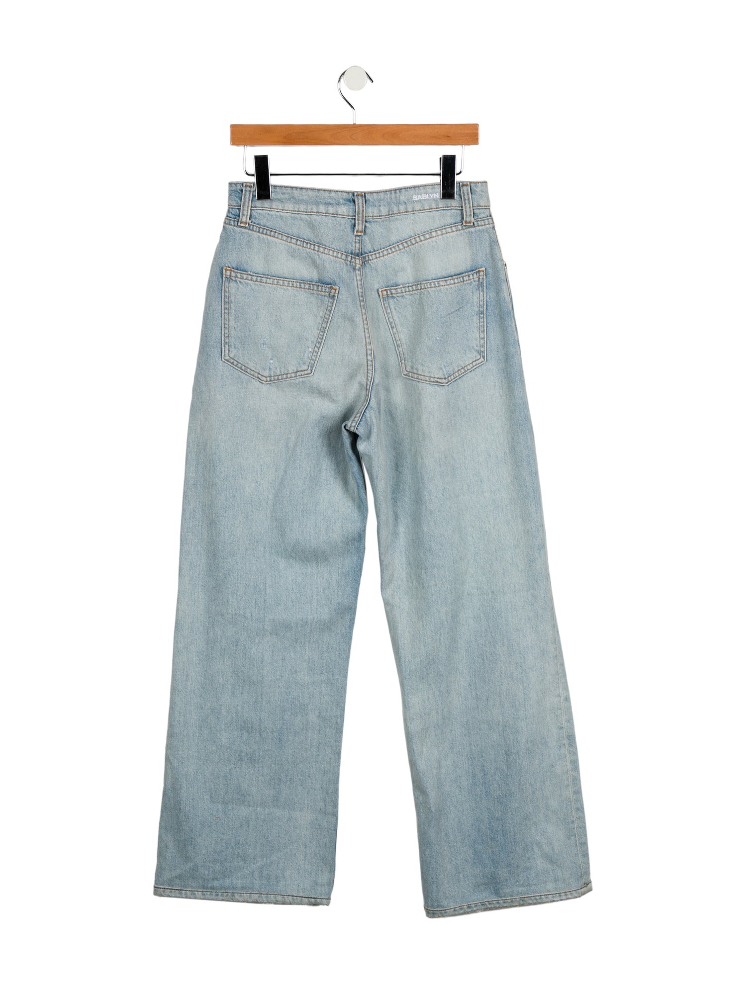 Sablyn High-Rise Wide Leg Jeans